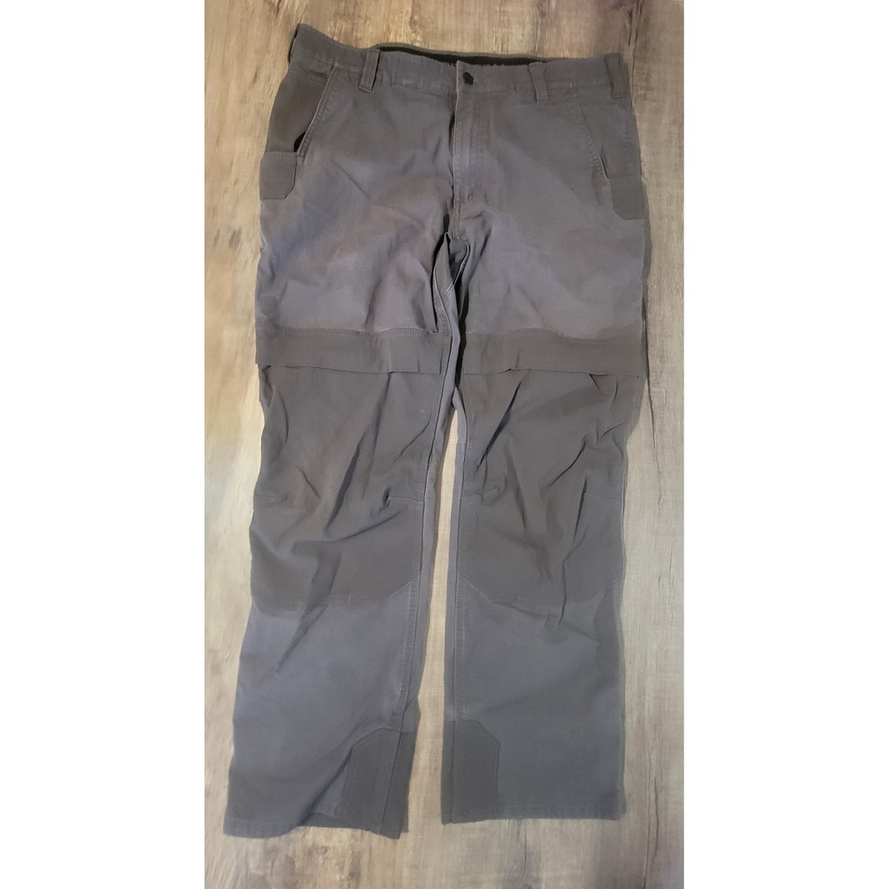 Carhartt 103159 Steel Rugged Flex Relaxed Fit Double Front Cargo Work Pant 38x30